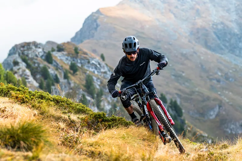 Endura SingleTrack Mens Long Sleeve Jersey - Atlantic - Size Small-2