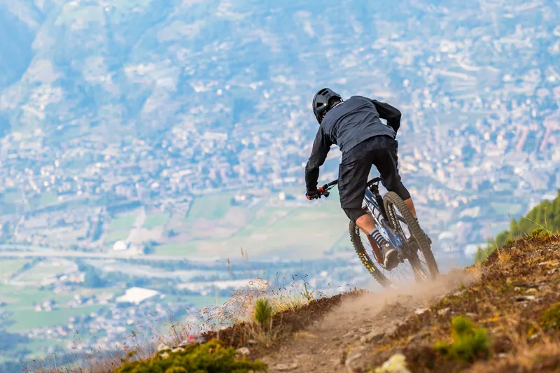 Endura SingleTrack Mens Long Sleeve Jersey - Atlantic - Size Small-4