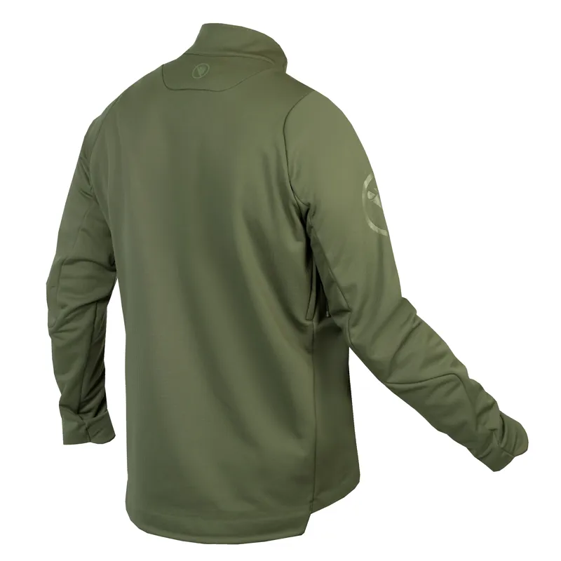 Endura SingleTrack Softshell Mens Jacket - Green-1