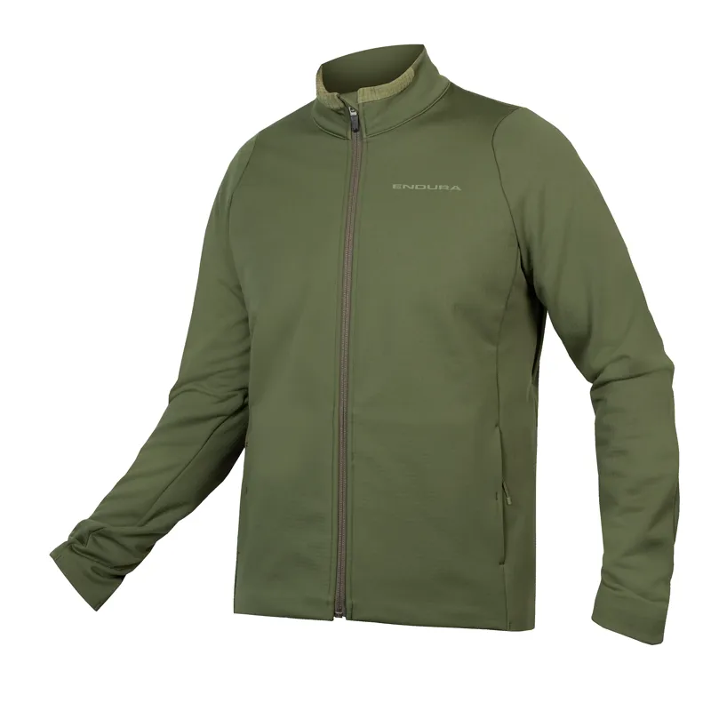Endura SingleTrack Softshell Mens Jacket - Green