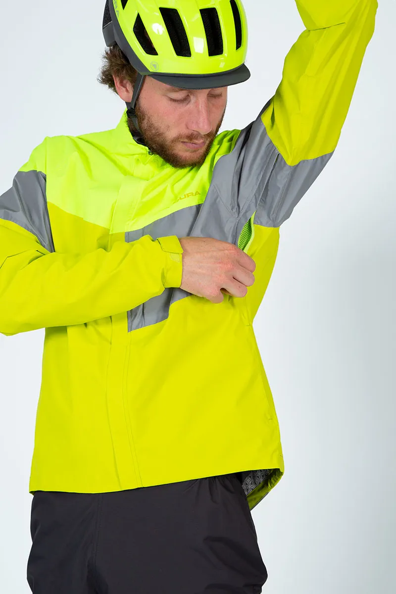 Endura Urban Luminite II Mens Jacket - Hi-Viz Yellow-5