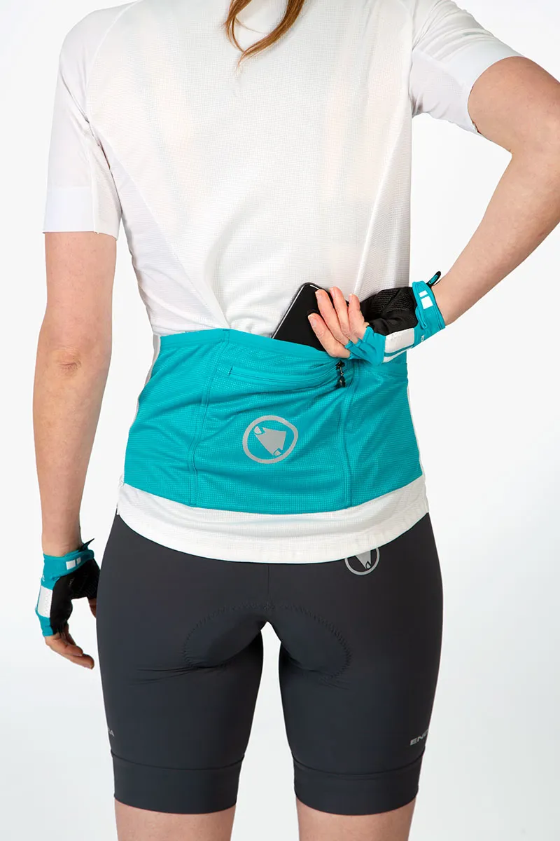 Endura FS260-Pro Womens Short Sleeve Jersey - Berry-5