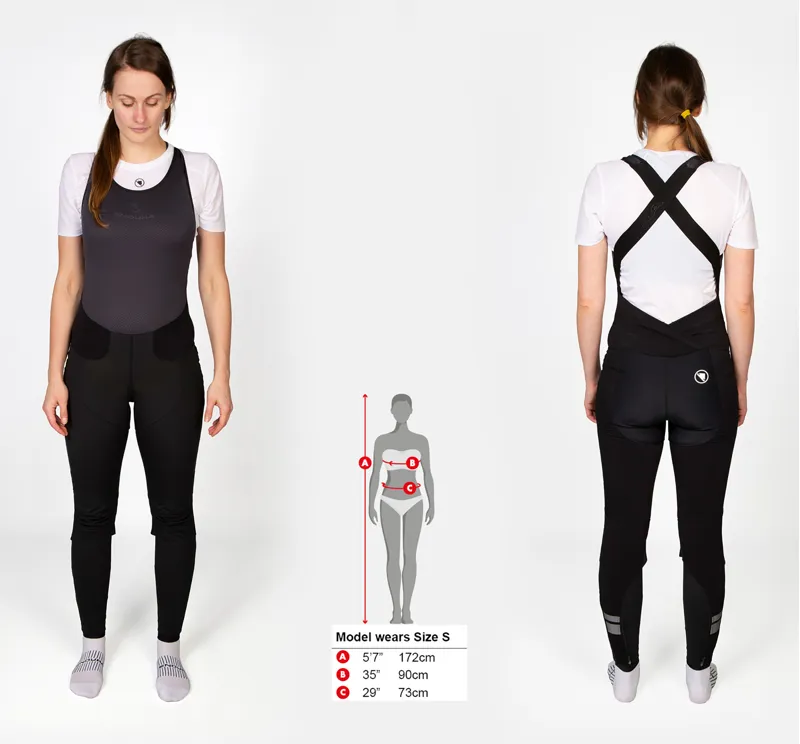 Endura Pro SL EGM Womens Bib Tight - Black-6