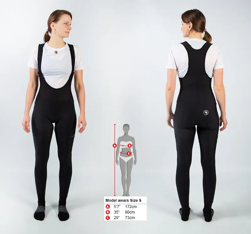 Endura Xtract Womens Bib Tights - Black-4