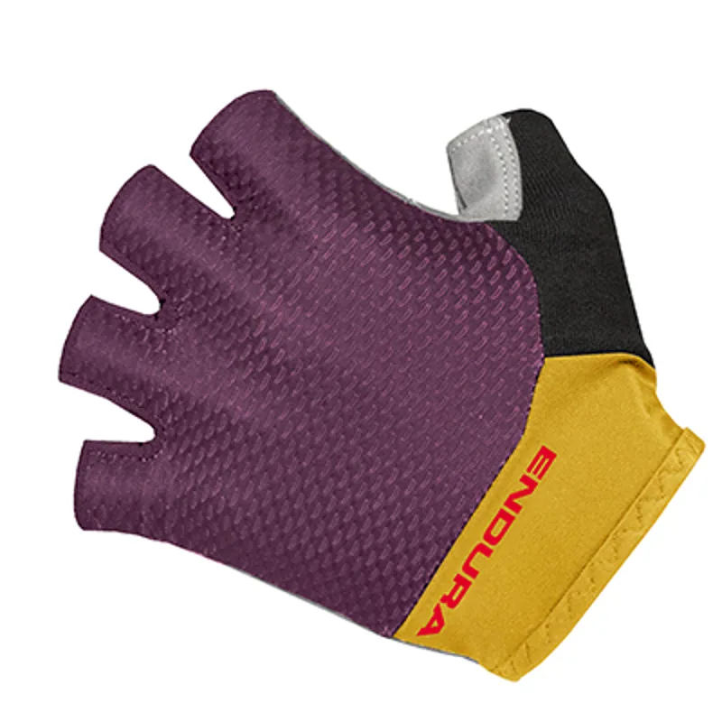Endura Xtract Lite Womens Short Finger Mitt - Aubergine-1