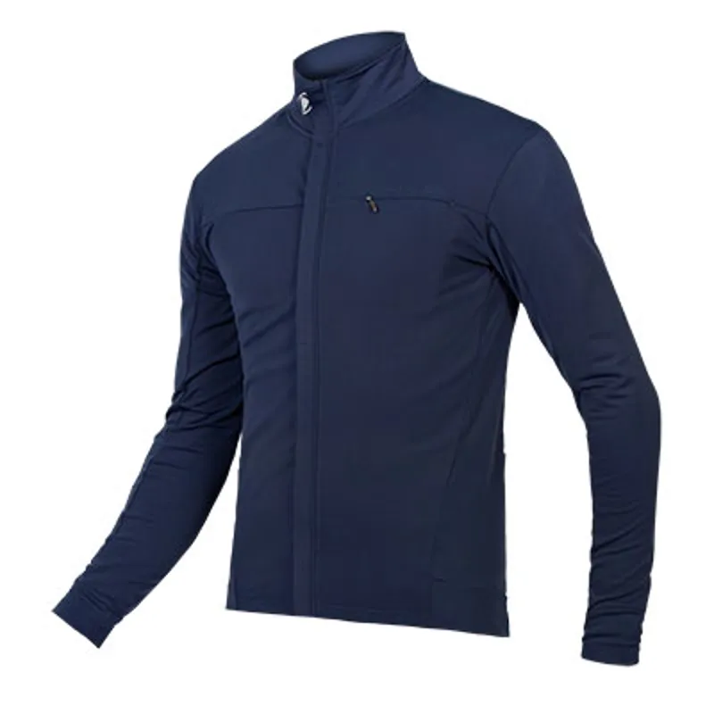 Endura Xtract Roubaix Mens Long Sleeve Cycling Jersey - Navy