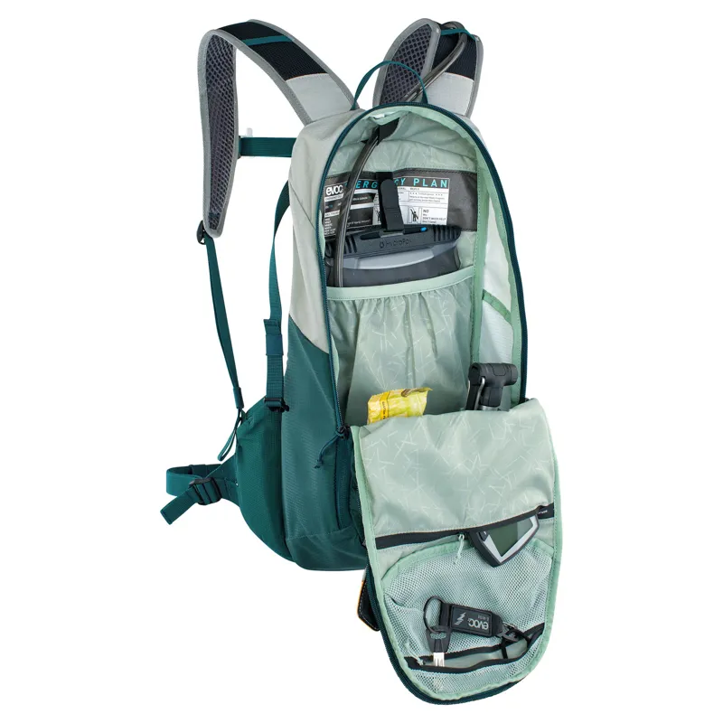 Evoc E-Ride Performance 12L BackPack - Stone/Petrol-5