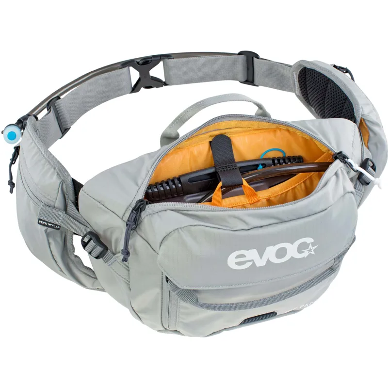 Evoc Hip Pack 3L Hydration Pack and 1.5L Bladder - Stone-1