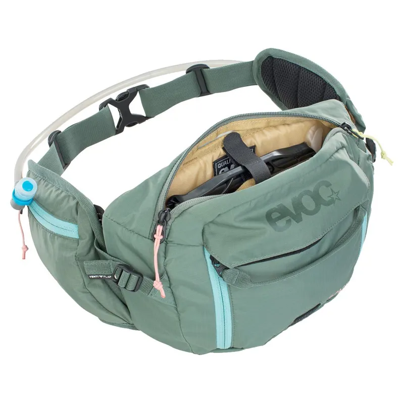 Evoc Hip Pack 3L Hydration Pack and 1.5L Bladder - Olive-3