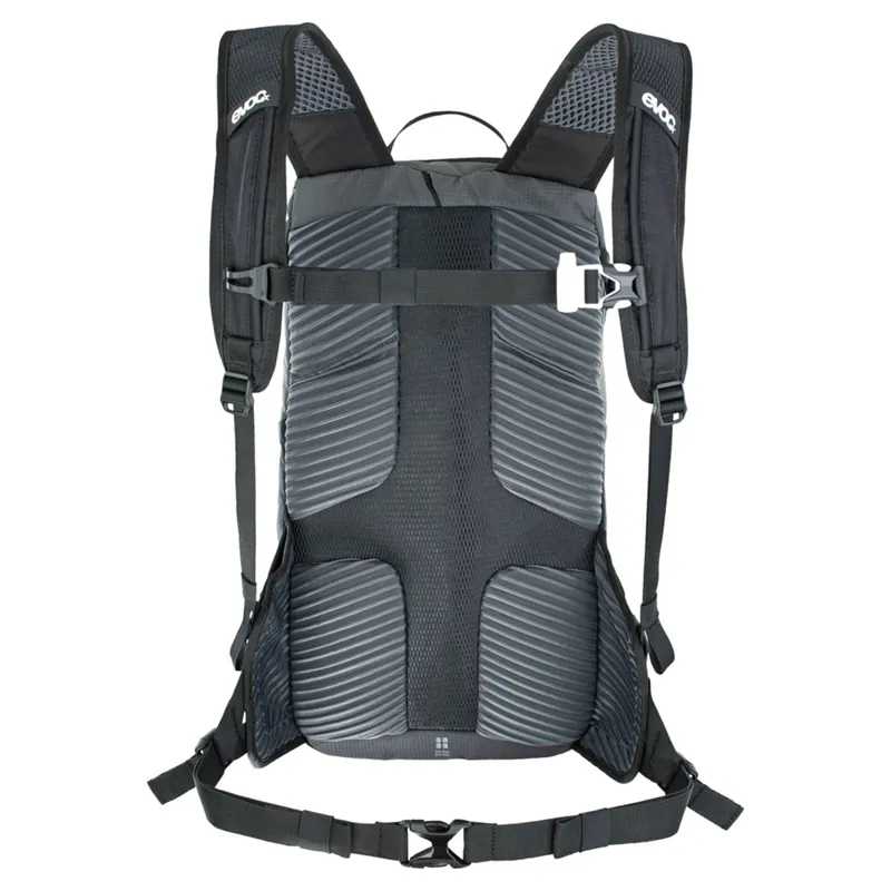 Evoc Ride Performance 12L BackPack and 2L Bladder - Carbon Grey/Black-1