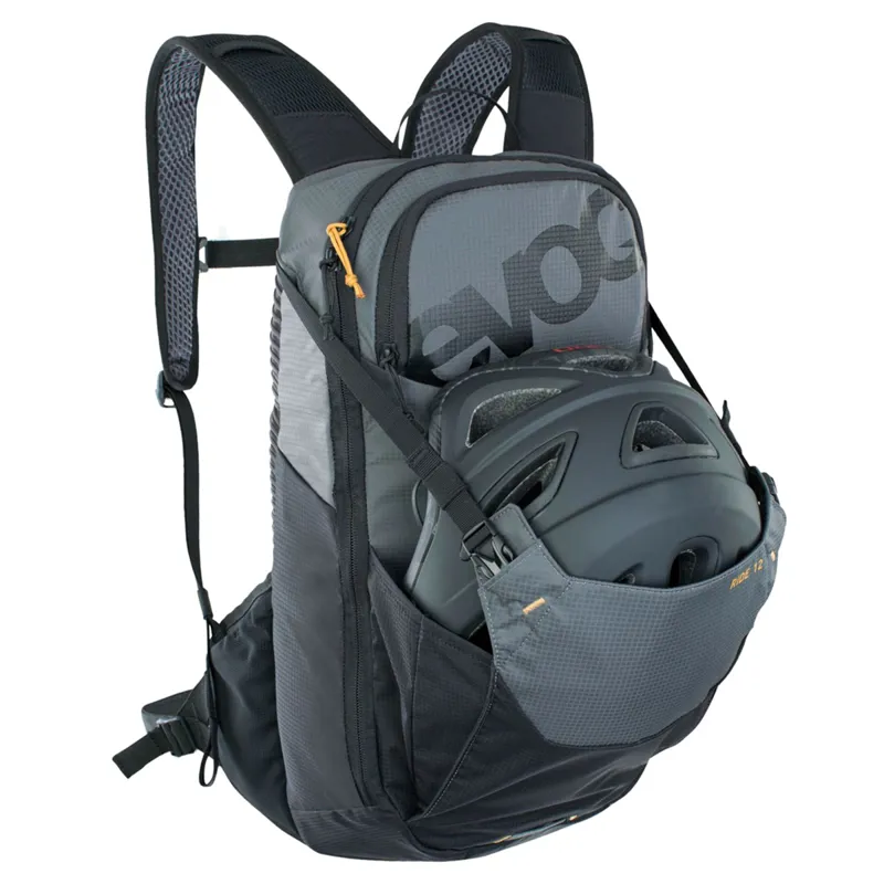 Evoc Ride Performance 12L BackPack and 2L Bladder - Carbon Grey/Black-5