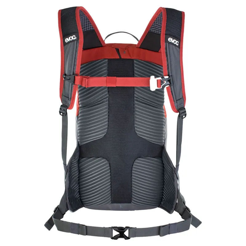 Evoc Ride Performance 12L BackPack with 2L Bladder - Chili Red/Carbon Grey-1