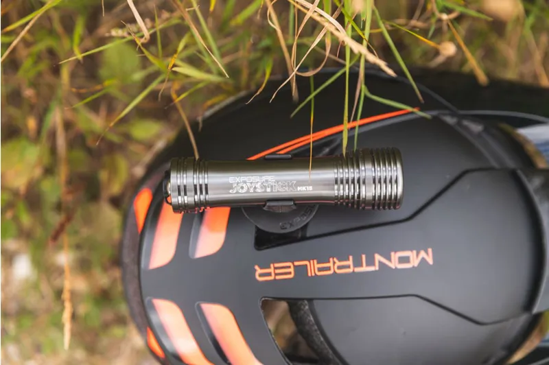 Exposure Joystick Mk16 Bicycle Helmet Light - Gun Metal Black-2