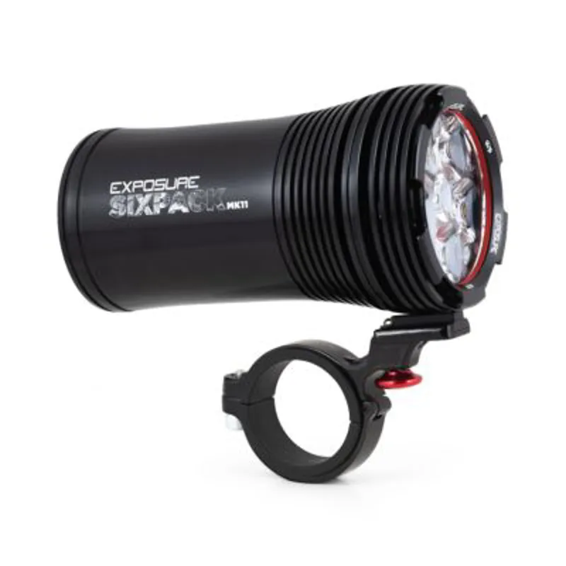 NEW Exposure Six Pack MK11 Front Bicycle Light - Black