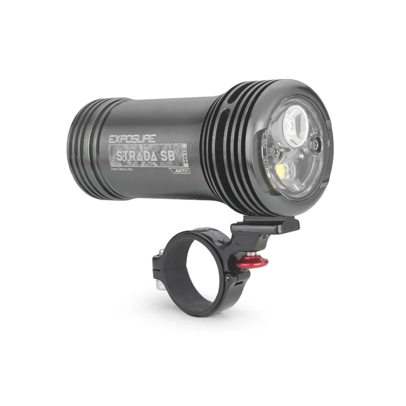 Exposure Strada MK12 SB AKTIV Road Front Bicycle Light - Gun Metal Black