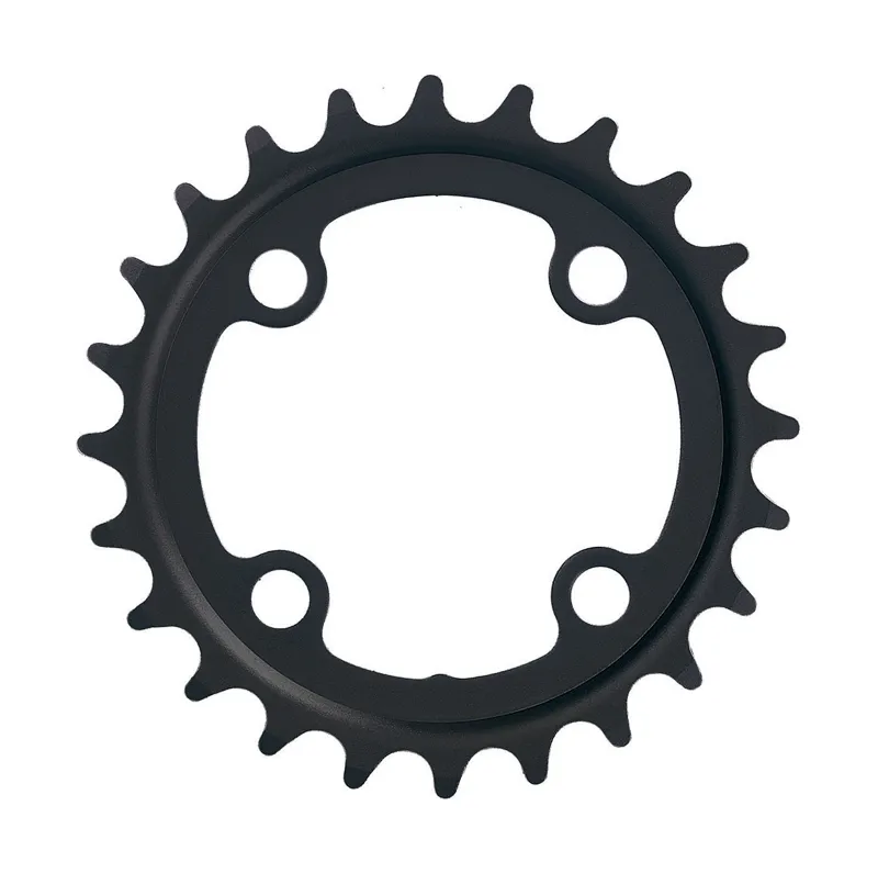 FSA Steel MTB Chainring 2x11 64x24T 4H - Black