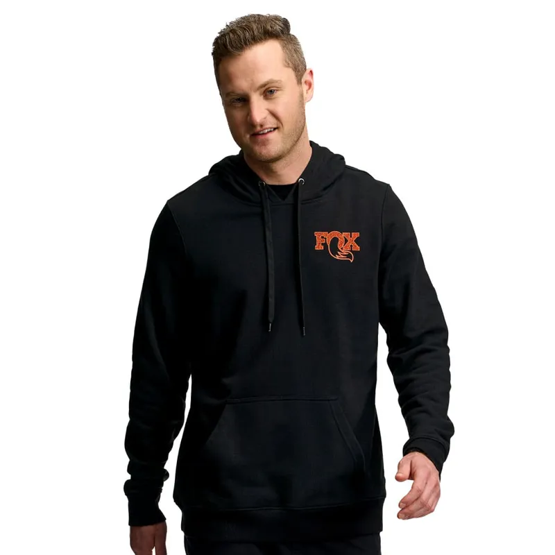 Fox Mens Pullover Hoody - Black-2