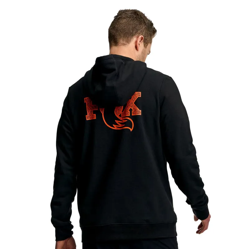 Fox Mens Pullover Hoody - Black-3