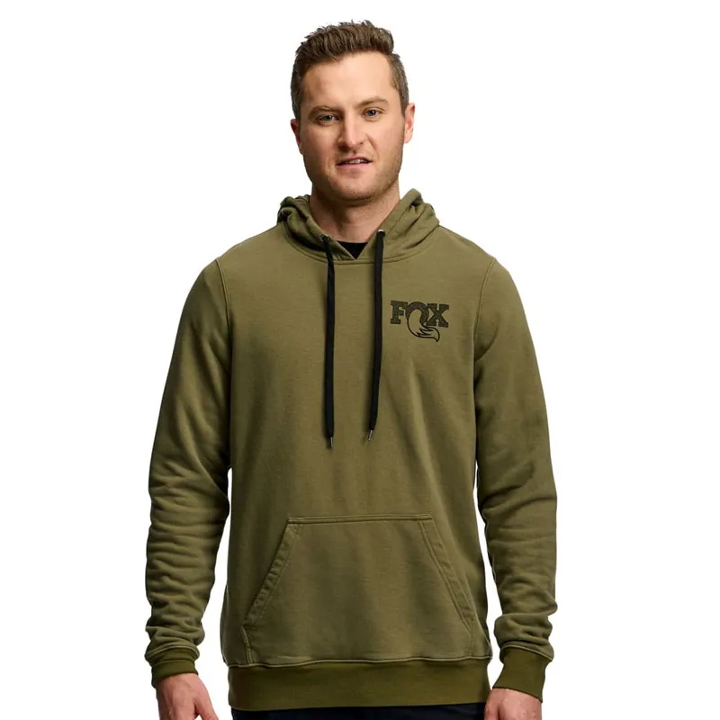 Fox Mens Pullover Hoody - Green-2