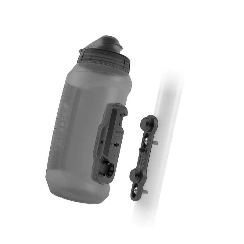 Fidlock Twist Bottle 750ml Compact and Bike Base - Trans Black