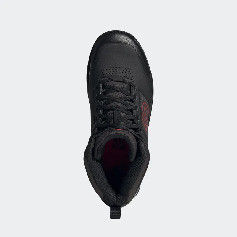 Five Ten Impact Pro Mid Mens Mountain Bike Flat Shoes - Black/Red - Size UK 7-1