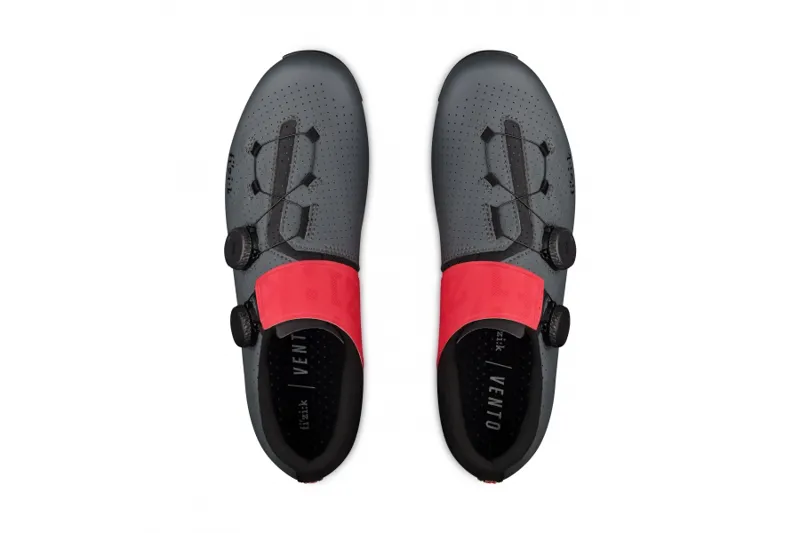 Fizik Vento Infinito Carbon 2 Road Shoes - Grey/Coral - Size EU 41-3