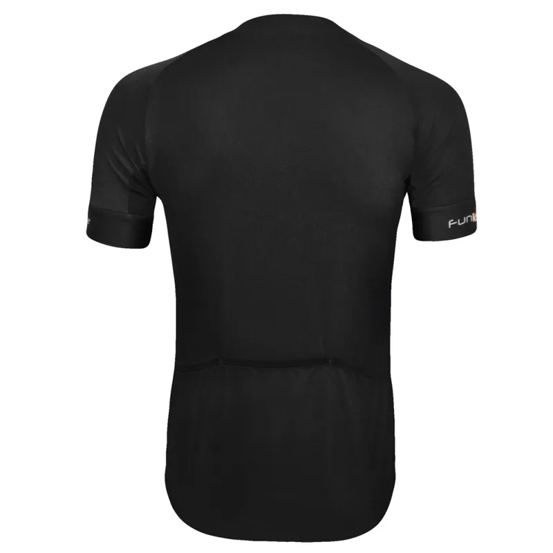 Funkier Airflow Mens Active Short Sleeve Jersey - Black-2