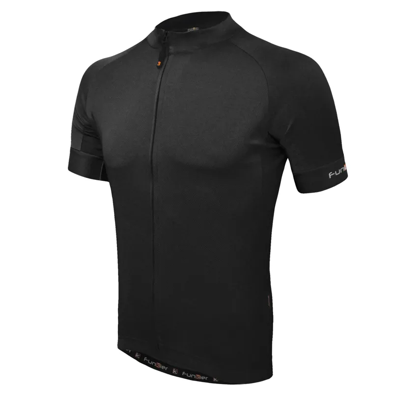 Funkier Airflow Mens Active Short Sleeve Jersey - Black