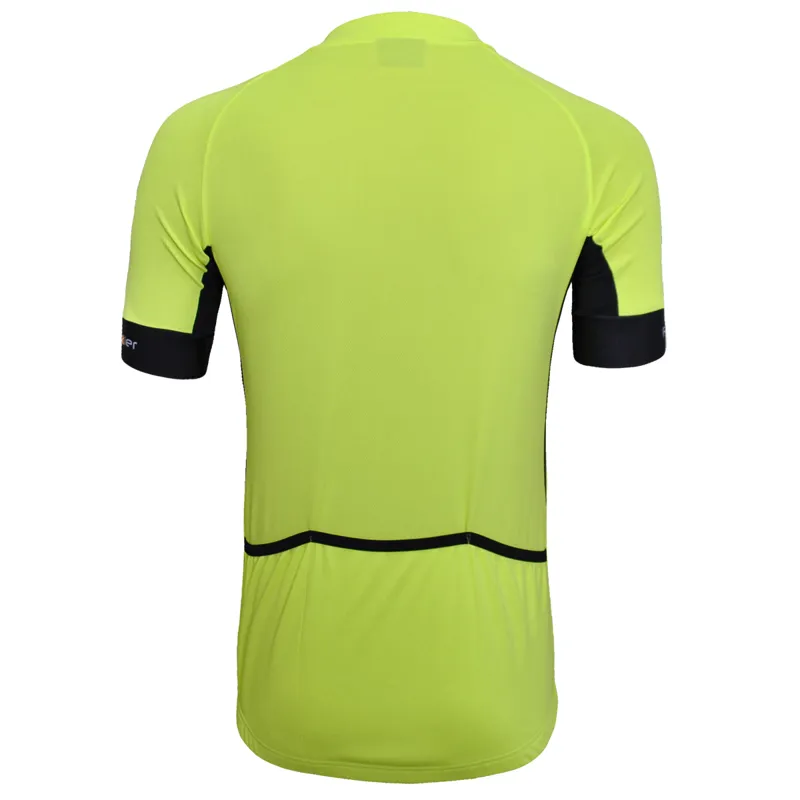 Funkier Airflow Mens Active Short Sleeve Jersey - Yellow-2