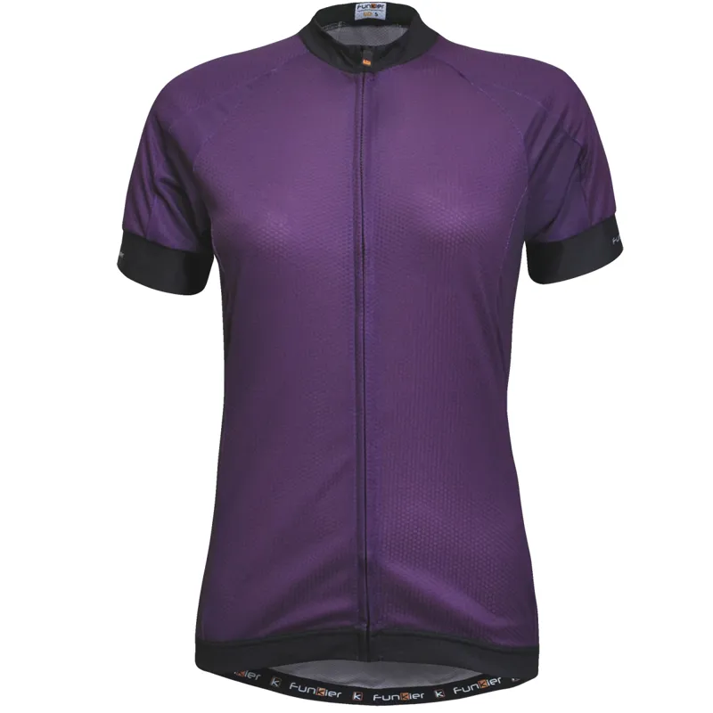 Funkier Ibera Ladies Active Short Sleeve Jersey - Purple-1
