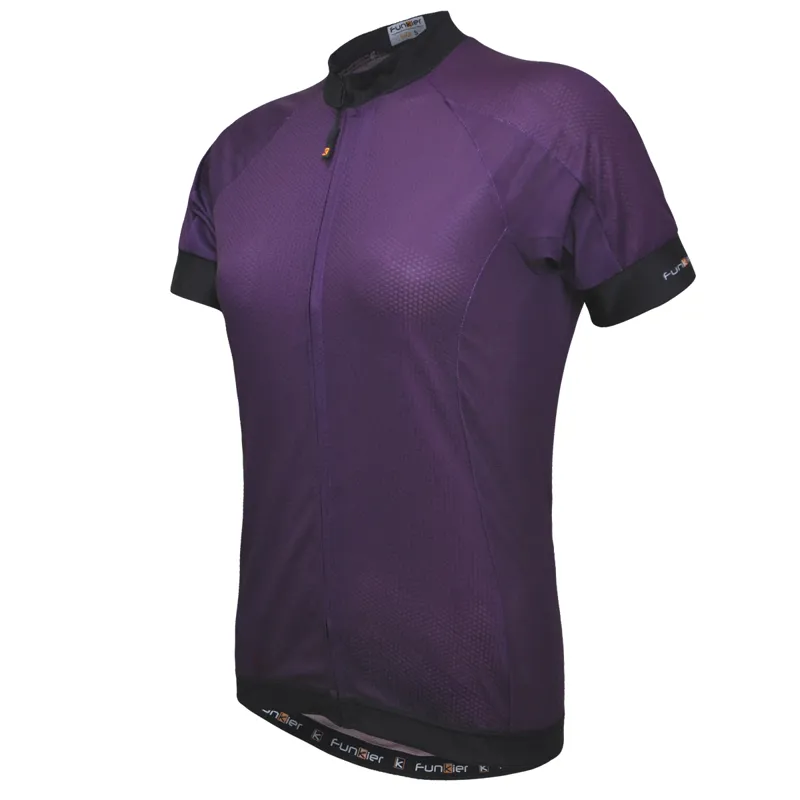 Funkier Ibera Ladies Active Short Sleeve Jersey - Purple