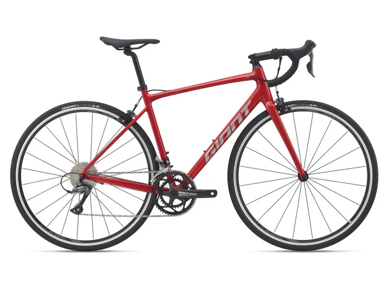 2021 Giant Contend 2 Mens Road Bike - Racing Red