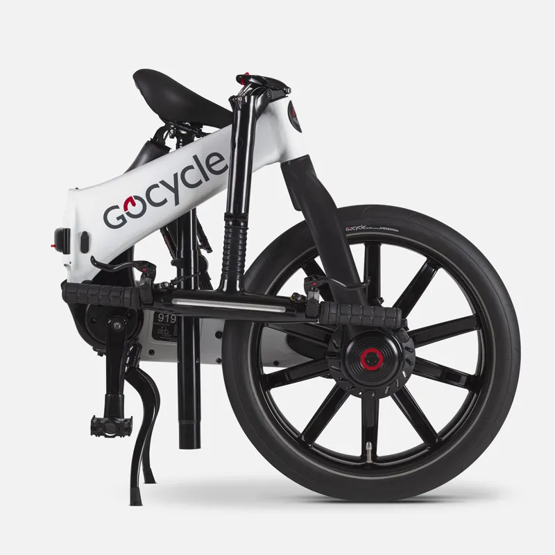 GoCycle G4i Folding Electric Folding Bike - White-1
