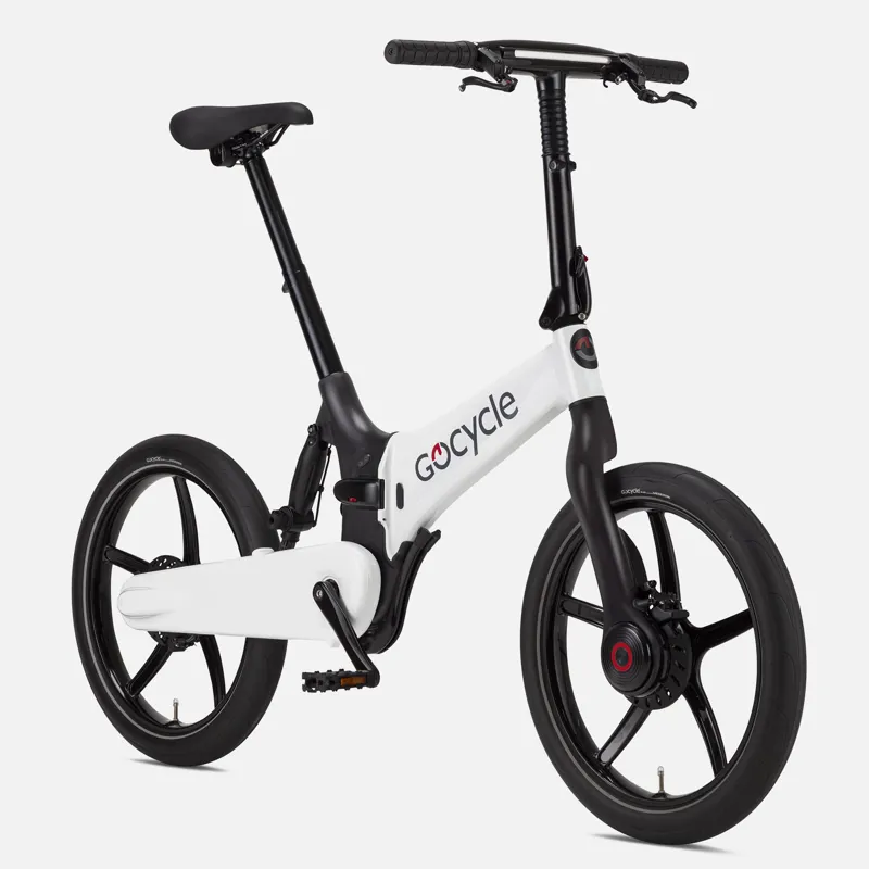 GoCycle G4i Folding Electric Folding Bike - White-2