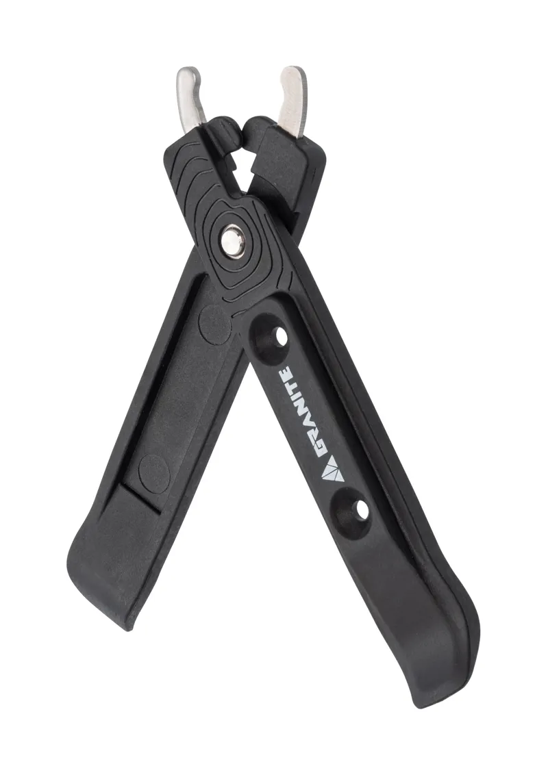 Granite Talon Tyre Lever with Stainless Steel Chain Removing Tips - Black