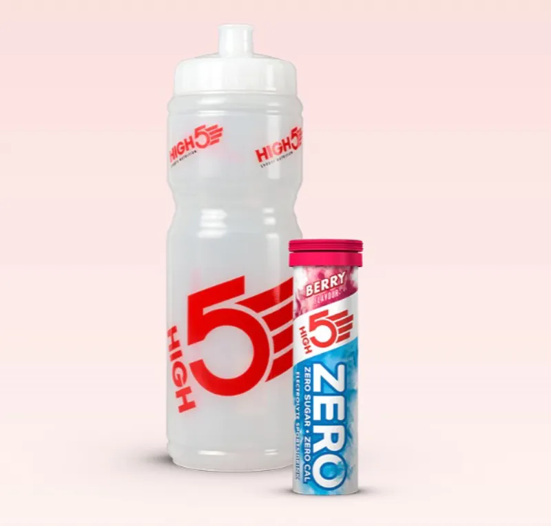 High5 Drinks Bottle 750ml with 10x Zero Hydration Tabs - Berry