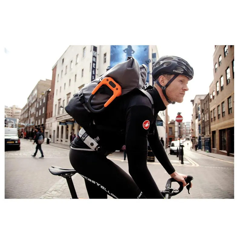 Hiplok DX D Lock 14mm x 15 x 8.5cm Hardened Steel Gold Sold Secure Bicycle Lock - Black-1