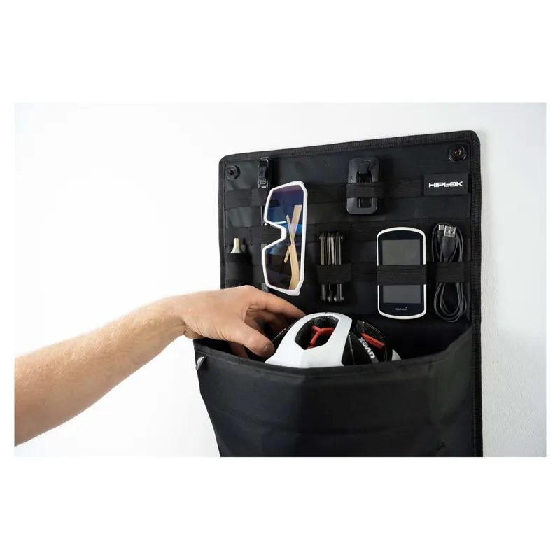 Hiplok Organiser Bike Equipment and Gear Storage - Black-2