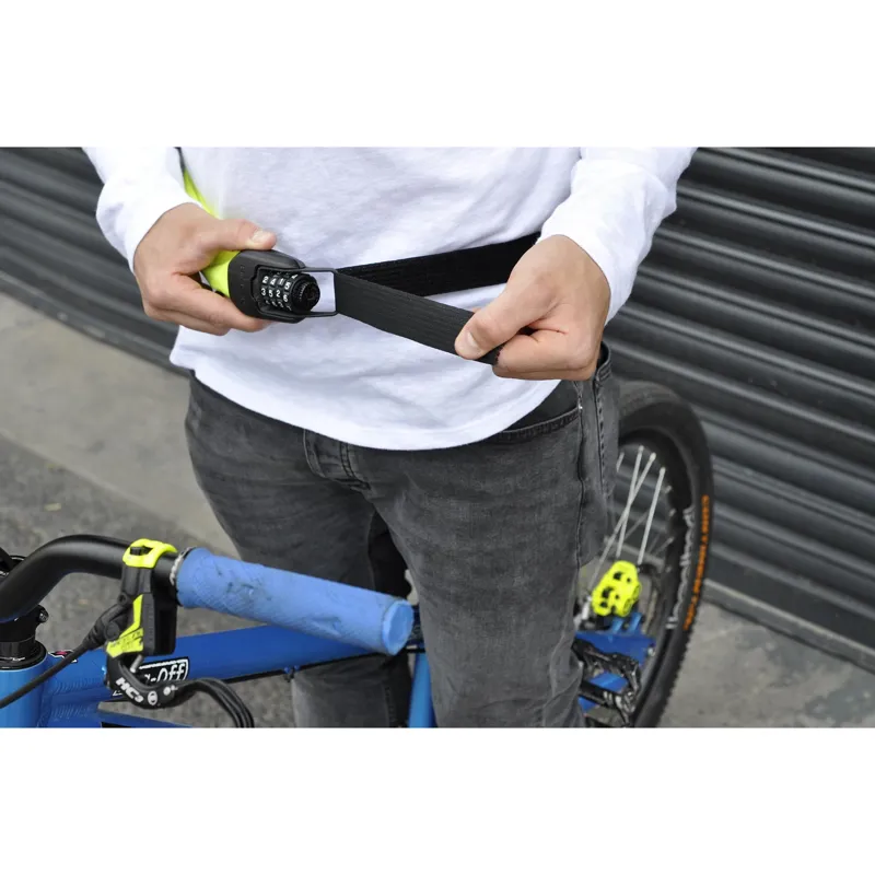 Hiplok Spin Wearable 6mm Bicycle Lock Chain - Super Bright-2
