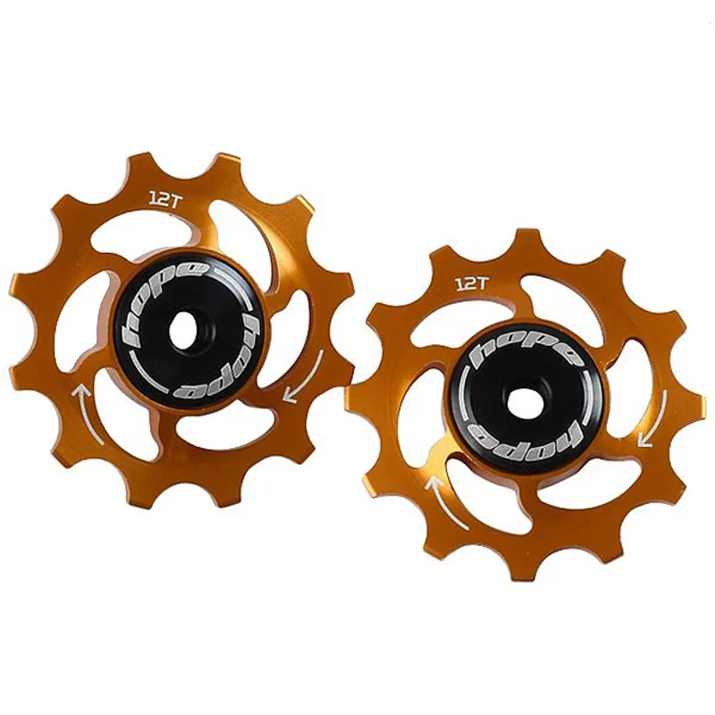 Hope 12 Tooth Jockey Wheels Pair - Orange