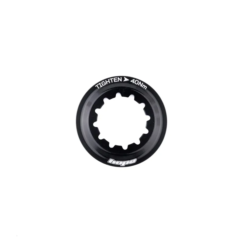 Hope Centre Lock Disc Lockring - Black