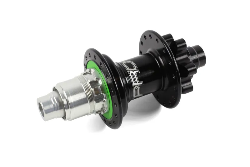 Hope PRO 4 32H Shimano MicroSpline Freehub 142x12mm Through Rear Hub - Black