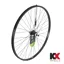 KX Hybrid 700c Singlewall QR Screw On Rim Brake Rear Wheel - Black