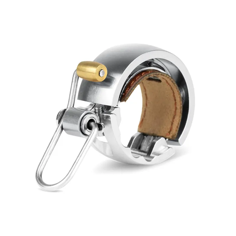 Knog Oi Luxe Small Bicycle Bell - Silver