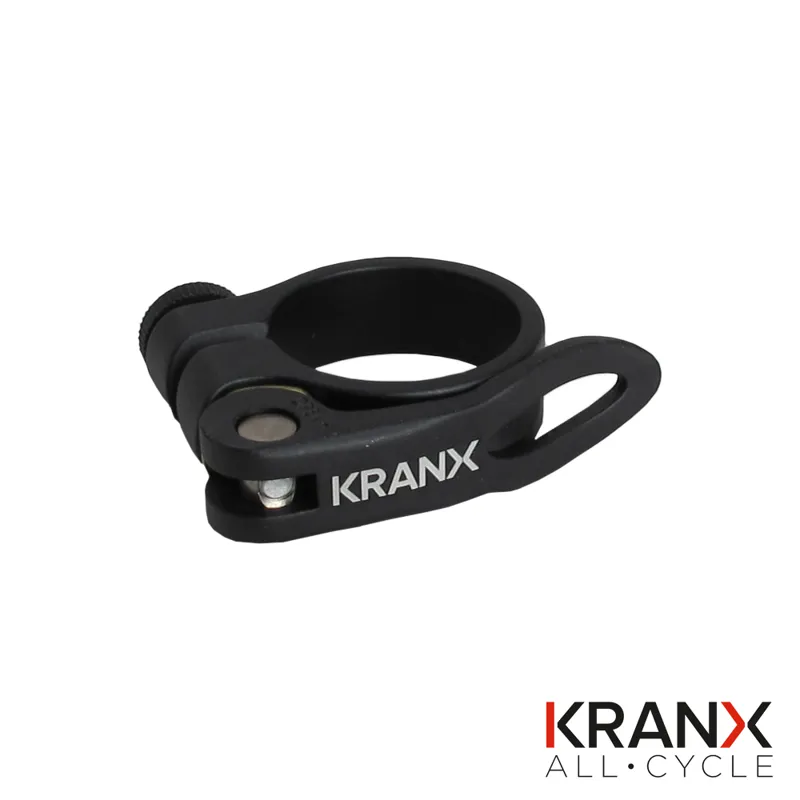 KranX Alloy Q/R Seat Clamp - Black