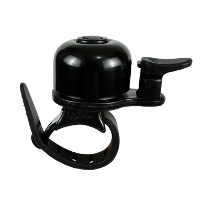 KranX Signal Aluminium Ping Bell with Silicone Strap - Black