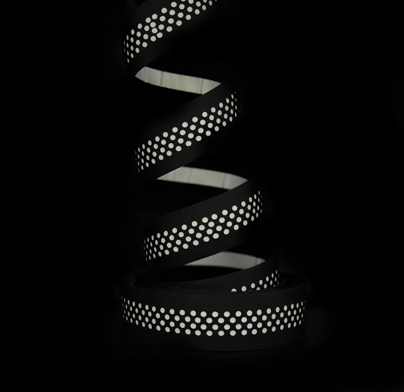 KranX Stretta Reflex Handlebar Tape - Black/Reflex