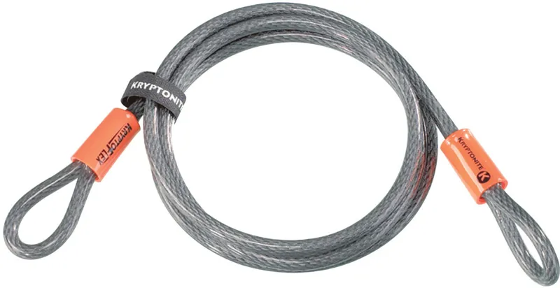 Kryptonite Kryptoflex 7ft Cable Bicycle Lock - Silver