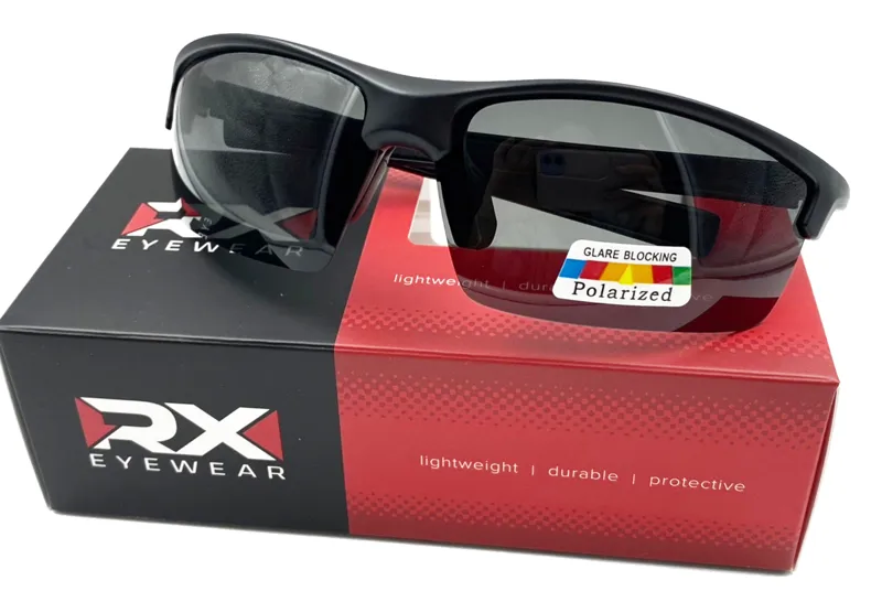 RX20 Polarised Sport Sunglasses - Matte Black-1