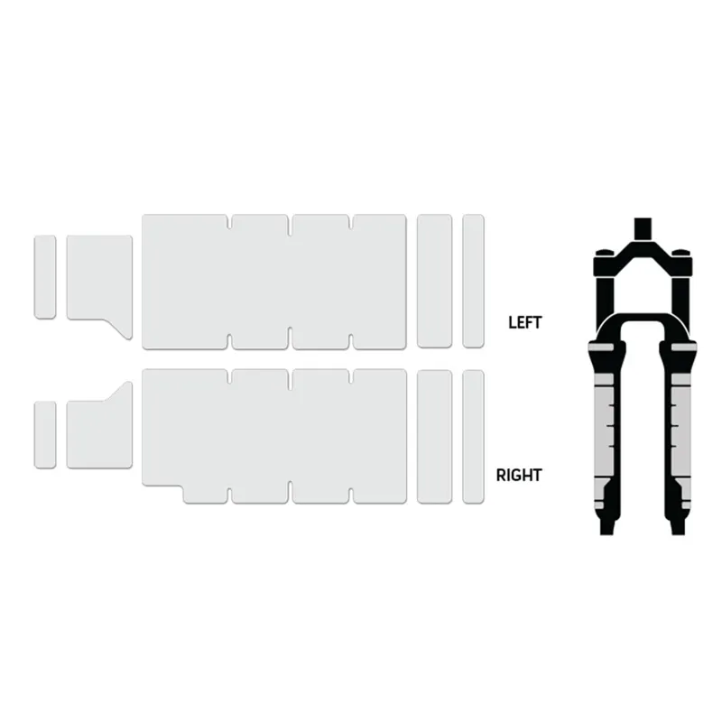 Lizard Skins Fork Protector Clear